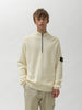 Stone Island LS Knit Polo Ivory, Polos