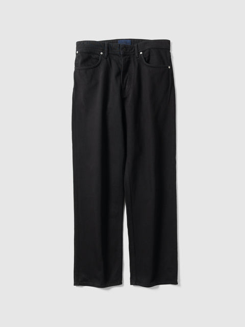 Stone Island Light Bull Denim-TC Loose Pant Black, Pants