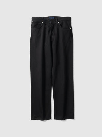 Stone Island Light Bull Denim-TC Loose Pant Black, Pants