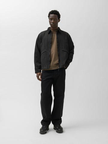 Stone Island Light Bull Denim-TC Loose Pant Black, Pants