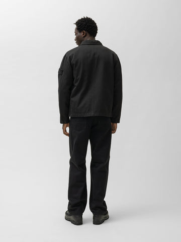 Stone Island Light Bull Denim-TC Loose Pant Black, Pants