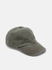 Stone Island Brushed Cotton Gabardine Baseball Cap Military Green, Caps