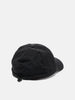 Back of the Stone Island Nylon Metal Baseball Cap Black