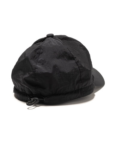 Stone Island Nylon Metal In Econyl® 6-Panel Cap Black, Headwear