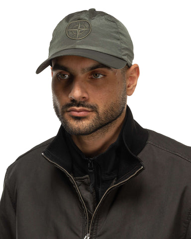 Stone Island Nylon Metal In Econyl® 6-Panel Cap Musk, Headwear