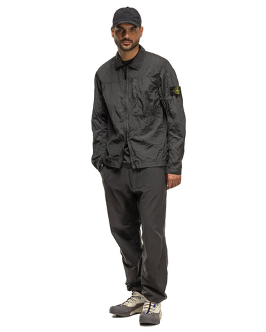 Stone Island Nylon Metal In Econyl® Overshirt Lead Grey, Outerwear