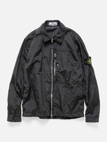Stone Island Nylon-Taffeta Overshirt Black, Shirts