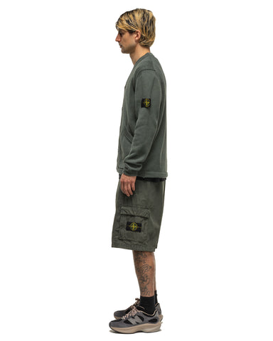 Stone Island 'Old' Treatment Loose Fit Bermuda Shorts Musk, Bottoms