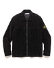 Stone Island Organic Cotton Corduroy 800 Overshirt Black, Outerwear