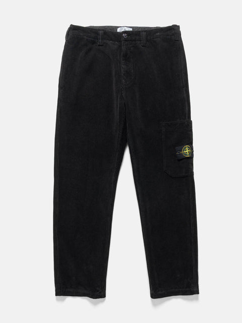 Stone-Island-Organic-Cotton-Corduroy-800-Trousers-Black-1