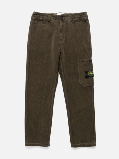 Stone-Island-Organic-Cotton-Corduroy-800-Trousers-Military-Green-1