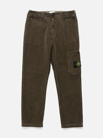 Stone-Island-Organic-Cotton-Corduroy-800-Trousers-Military-Green-1