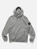 Stone Island Organic Cotton Hooded Sweatshirt Cement, Hoodies