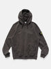 Stone Island Organic Cotton Hooded Sweatshirt Lead Grey, Hoodies