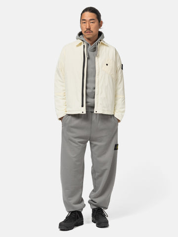 Stone Island Organic Cotton Loose Fit Sweatpants Cement, Sweatpants