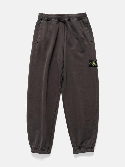 Stone Island Organic Cotton Loose Fit Sweatpants Lead Grey, Sweatpants