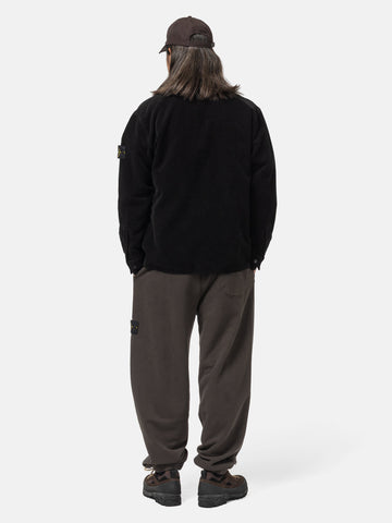 Stone Island Organic Cotton Loose Fit Sweatpants Lead Grey, Sweatpants