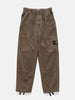 Flat shot of the Stone Island Organic Cotton Patch-Pocket Cargo Trouser Brown