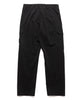 Stone Island Organic Cotton Satin Stretch 2 Pocket Cargo Pant Black, Bottoms