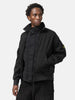 Stone Island Organic Panama Cotton Oversized Track Jacket Black, Track Jackets