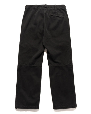 Stone Island Panama Cotton 'OLD' Effect Relaxed Fit Cargo Pants Lead Grey, Bottoms