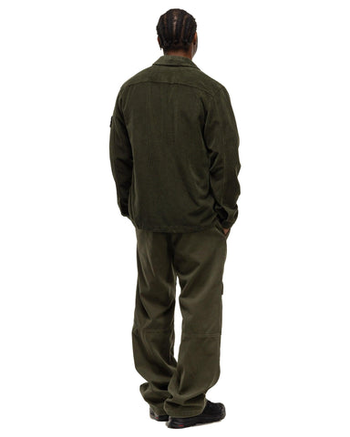 Stone Island Panama Cotton 'OLD' Effect Relaxed Fit Cargo Pants Musk, Bottoms