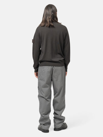 Stone Island Ghost Piece RWS Wool Knit Crewneck Dark Brown, Sweatshirts