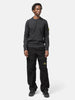 Stone Island Reverse Stitch Lambswool Sweater Melange Charcoal, Sweaters