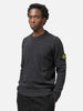 Stone Island Reverse Stitch Lambswool Sweater Melange Charcoal, Sweaters