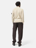 Stone Island Rib RWS Wool Half-Zip Sweater Ivory, Sweaters