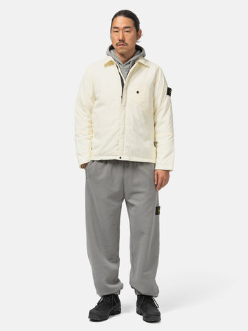 Stone Island Ripstop Cordura Overshirt Ivory, Overshirts