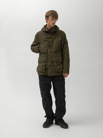 Stone Island Ghost Piece Nylon Jacket Military Green, Jackets