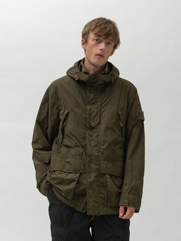 Stone Island Ghost Piece Nylon Jacket Military Green, Jackets