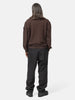 Stone Island Ghost Piece Stretch Cotton Fleece Crewneck Dark Brown, Sweatshirts
