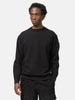 Stone Island Ghost Piece Stretch Cotton Fleece Crewneck Black, Sweatshirts