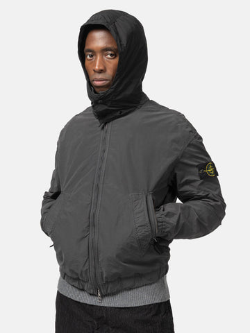 Stone Island Tela David Light-TC Shirt Jacket Lead Grey, Jackets