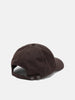 Stone Island Ghost Piece Weatherproof Cotton Canvas Baseball Cap Dark Brown, Caps