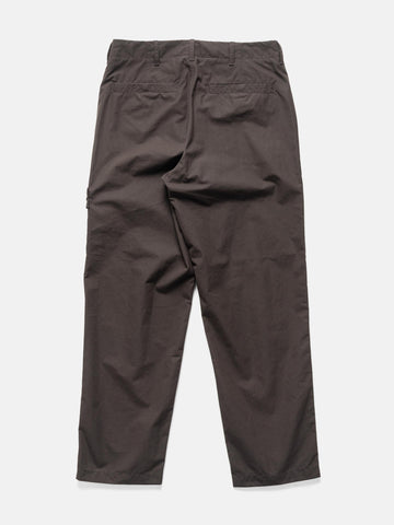 Stone Island Ghost Piece Weatherproof Cotton Canvas Chino Dark Brown, Pants