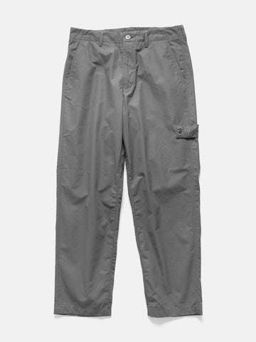 Stone Island Ghost Piece Weatherproof Cotton Canvas Chino Dark Grey, Pants