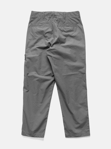 Stone Island Ghost Piece Weatherproof Cotton Canvas Chino Dark Grey, Pants