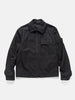 Stone Island Ghost Piece Weatherproof Cotton Canvas Overshirt Black, Overshirts
