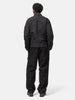 Stone Island Ghost Piece Weatherproof Cotton Canvas Overshirt Black, Overshirts