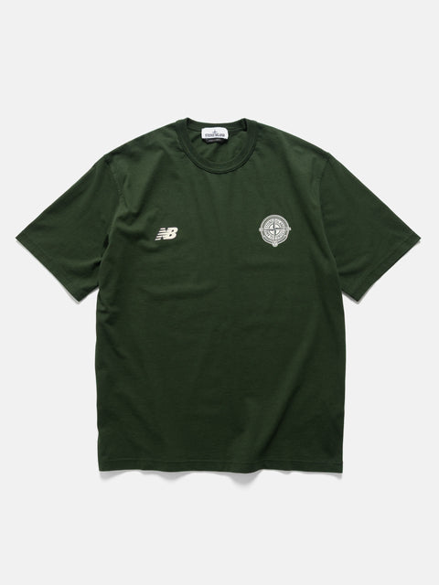 Stone Island x New Balance Cotton T-Shirt Juniper, T-Shirts