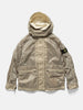 Stone Island x New Balance Nylon Prismatico-TC Hooded Jacket Ivory, Jackets