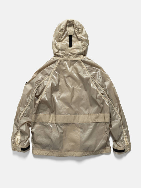 Stone Island x New Balance Nylon Prismatico-TC Hooded Jacket Ivory, Jackets