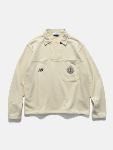 Stone Island x New Balance Polo Sweater Ivory, Polos