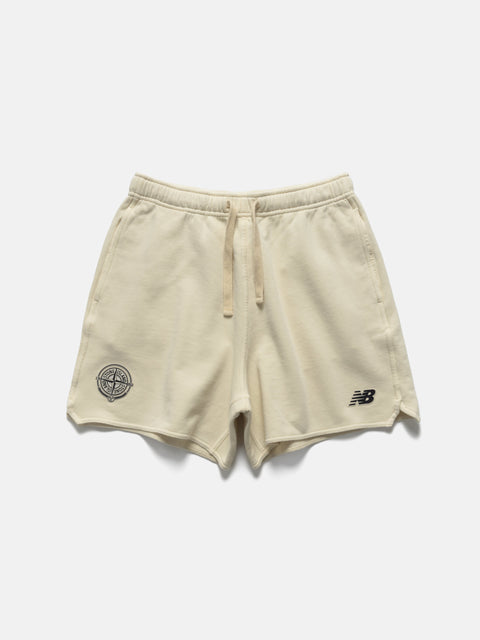Stone Island x New Balance Sweatshorts Ivory, Shorts