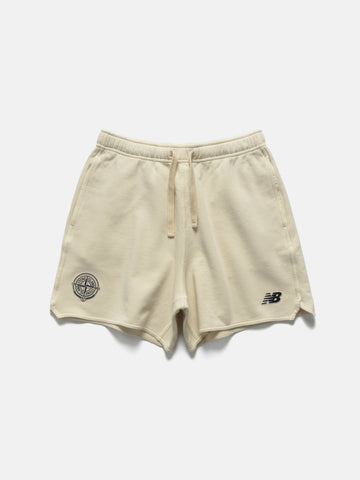 Stone Island x New Balance Sweatshorts Ivory, Shorts