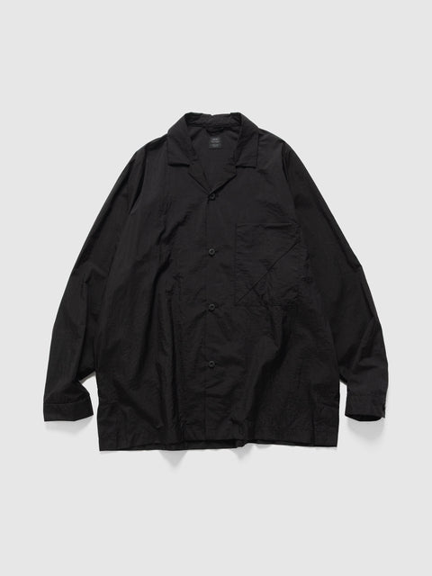 Teatora Open Collar Shirt HL Black, Shirts