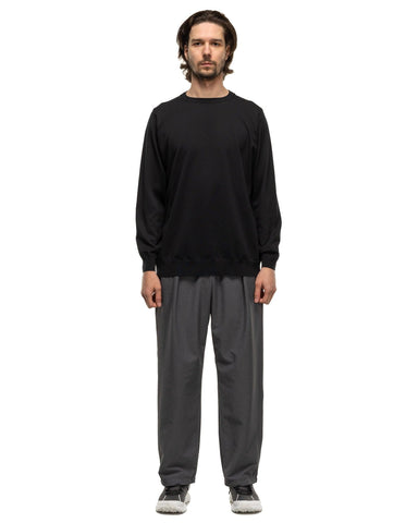 hoverlayer Knit Crew 18G Deltapeak Black - HAVEN